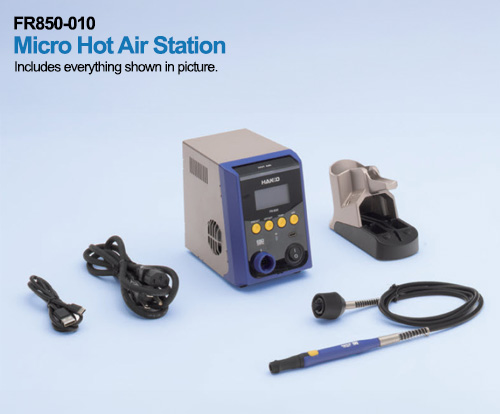 TestEquity: Hakko FR850-010 Micro Hot Air Station, ESD-Safe, 112W